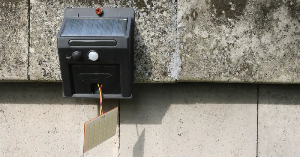 Solar garden lights common failures